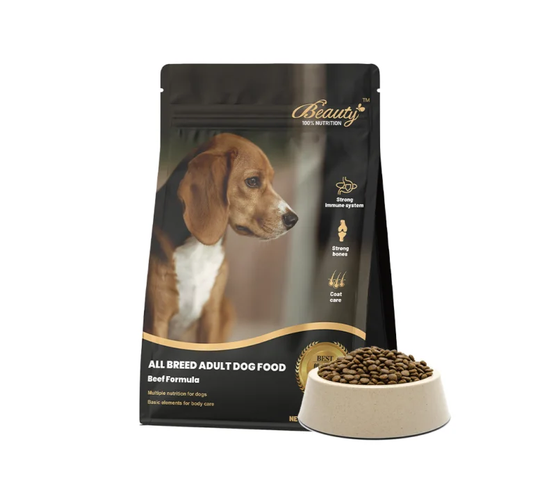 Ração seca para cachorro adulto, carne